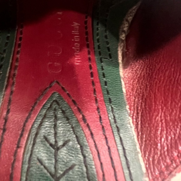 Gucci Multicolor GG Canvas Princetown Horsebit Tian Print Mules - Picture 10 of 12